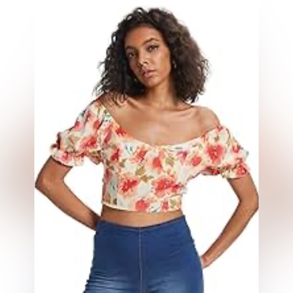 Sonia Betro open back crop top size Medium NWT - Picture 1 of 5